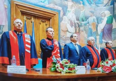 President Abdel Fattah El-Sisi received an-honorary-doctorate-from-the-Bucharest-University-of-Economic-Studies